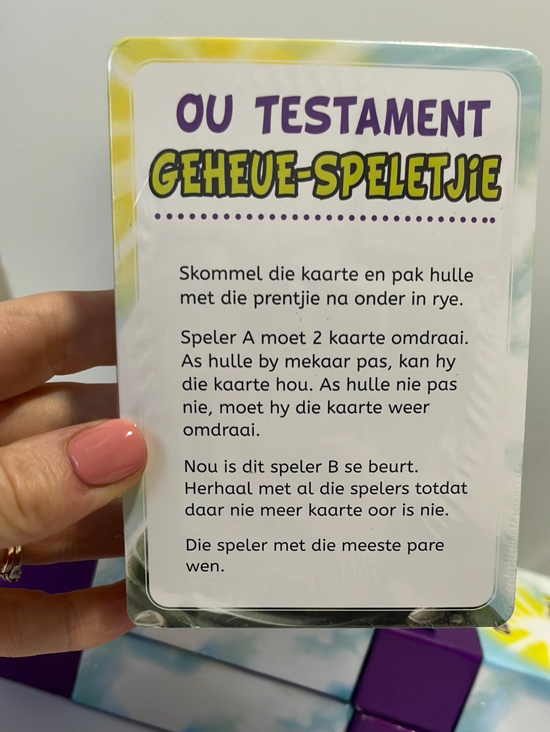 Bybelraai kaarte - Ou Testament