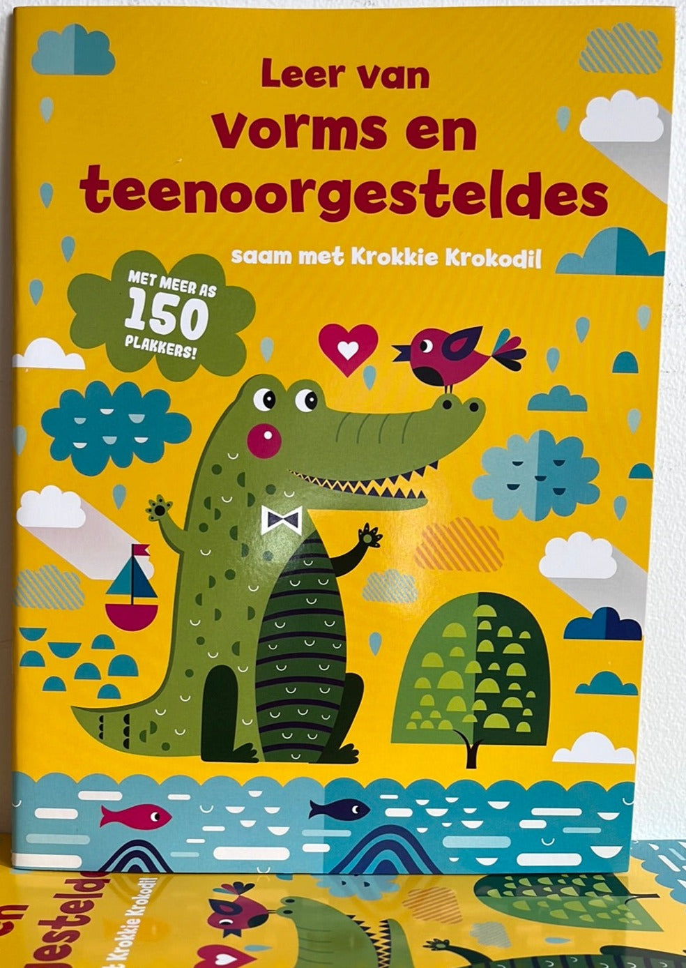 Leer Van Vorms En Teenoorgesteldes Saam Met Krokkie Krokodil
