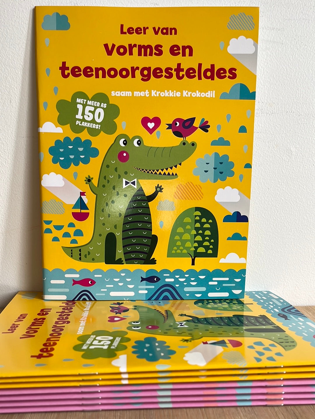 Leer Van Vorms En Teenoorgesteldes Saam Met Krokkie Krokodil
