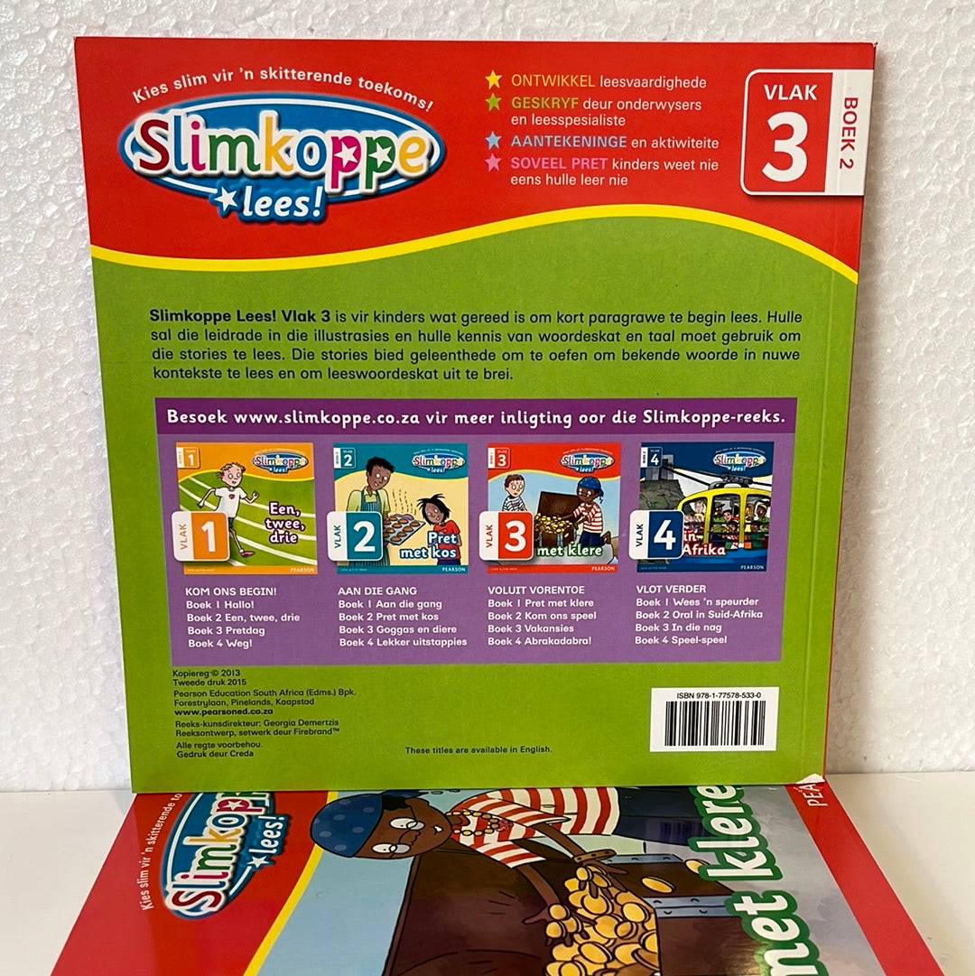 Slimkoppe Lees Vlak 3 Boek 2 - Kom ons Speel