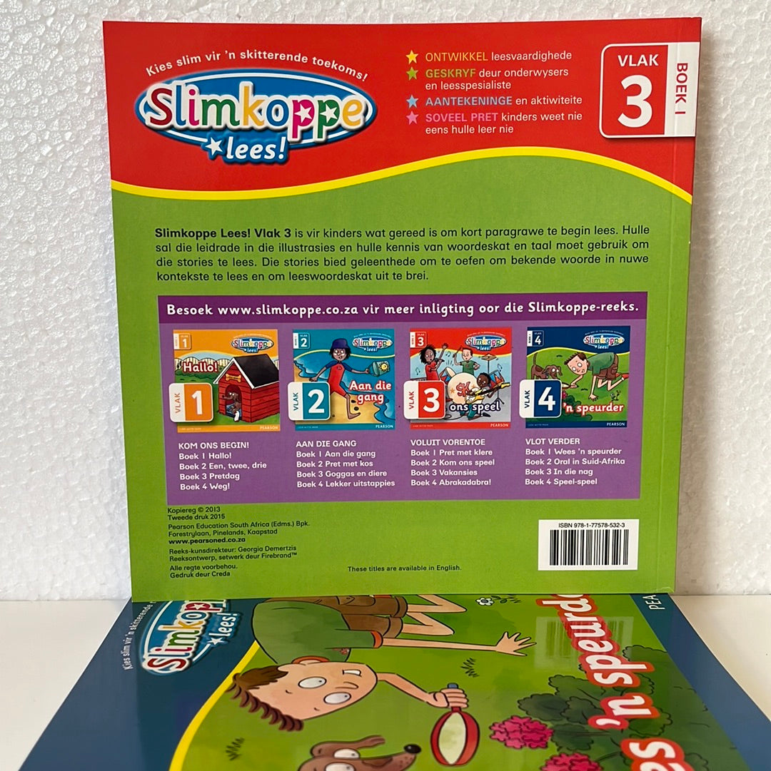 Slimkoppe Lees Vlak 3 Boek 1 - Pret met Klere