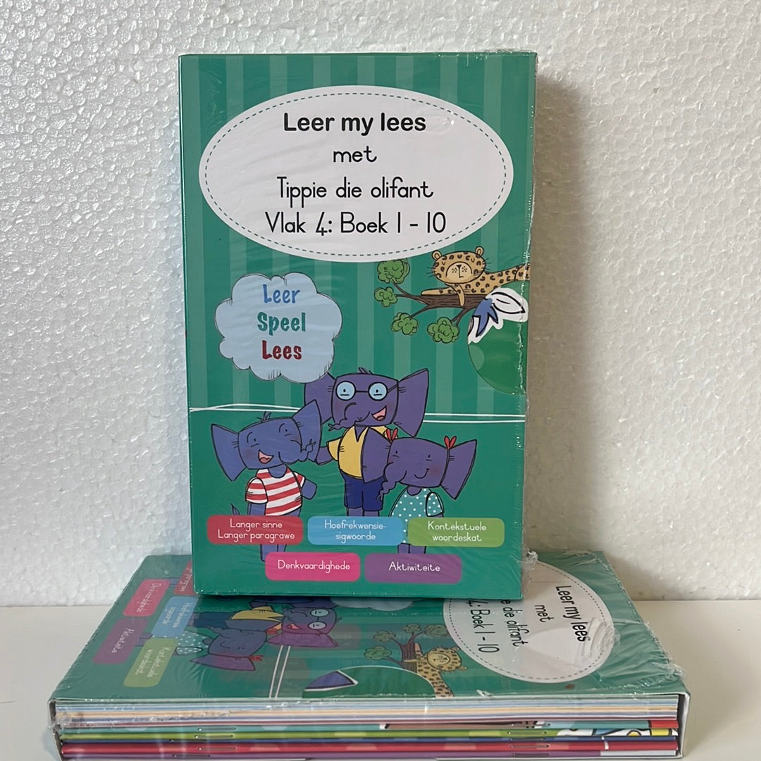 Leer my lees Tippie Vlak 4 Boek 1-10 (Boekpak)