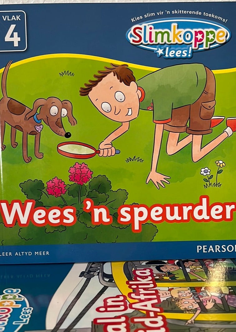 Slimkoppe Lees Vlak 4 Boek 1 - Wees 'n speurder