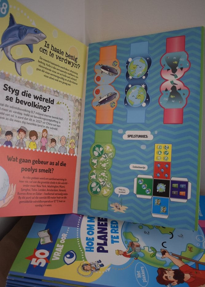 50 Vrae Oor Hoe Om My Planeet Te Red