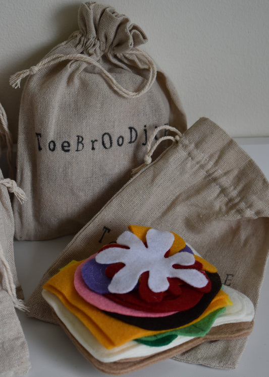 Toebroodjie speelstel - tuisgemaak in die Kaap