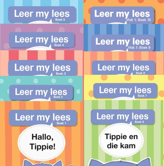 Leer my lees Tippie Vlak 1 Boek 1-10 (Boekpak)