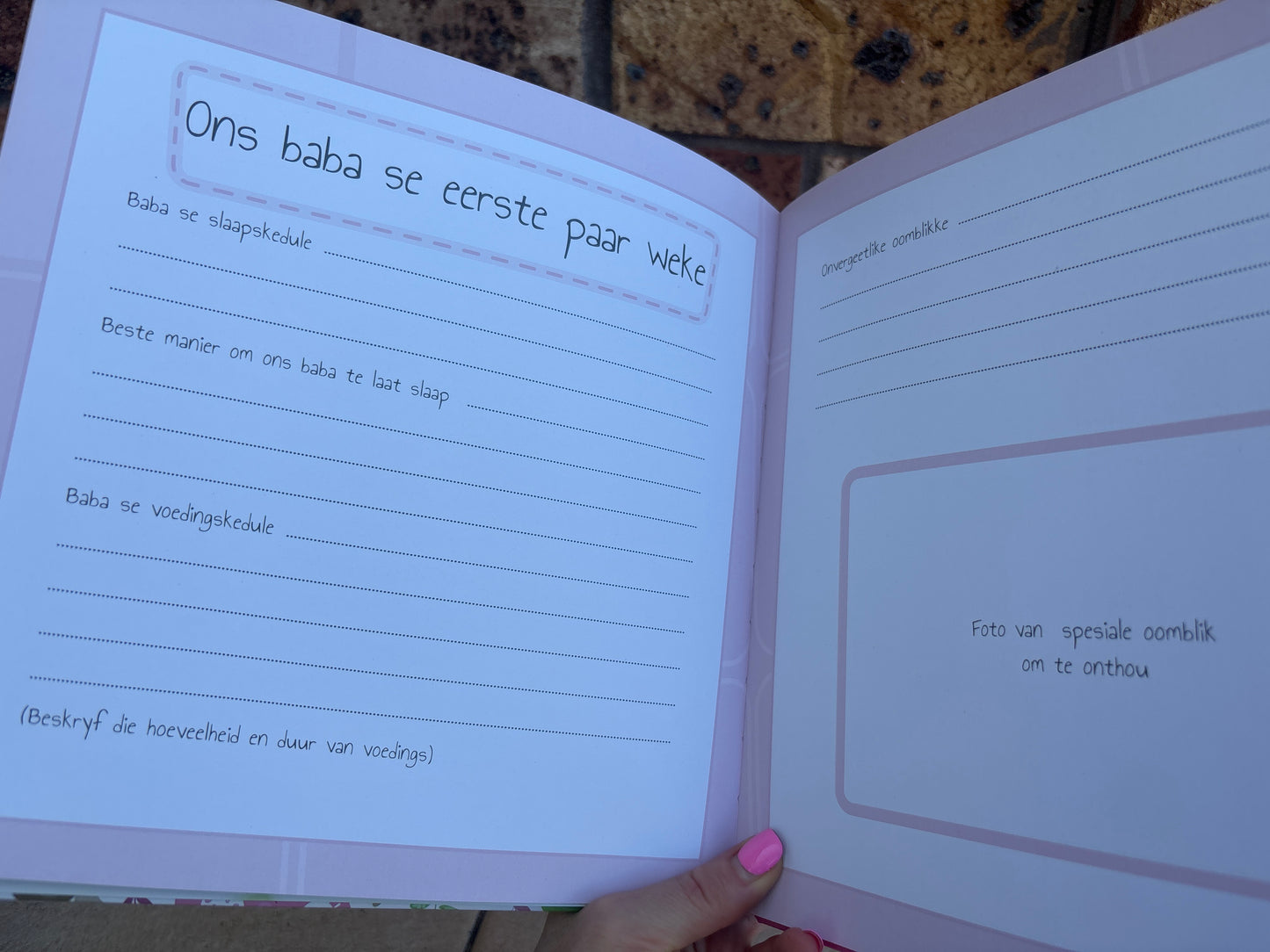 Ons baba se eerste jaar