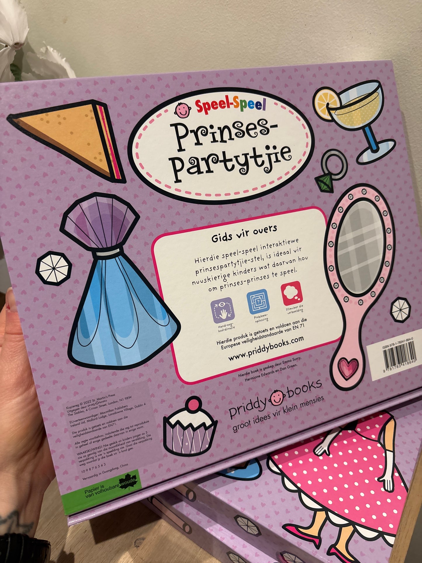Speel-Speel Prinsespartytjie (boek en bykomstighede)