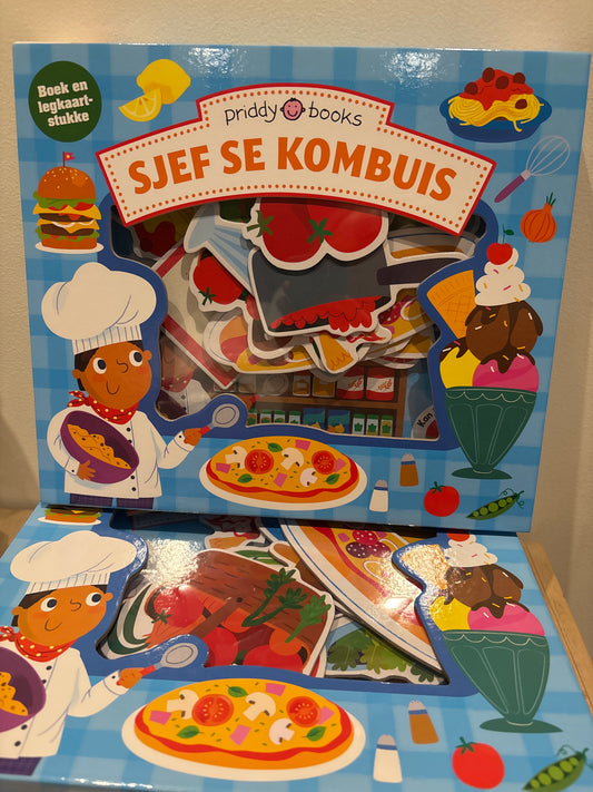 Speel-Speel: Sjef se Kombuis (boek en bykomstighede)