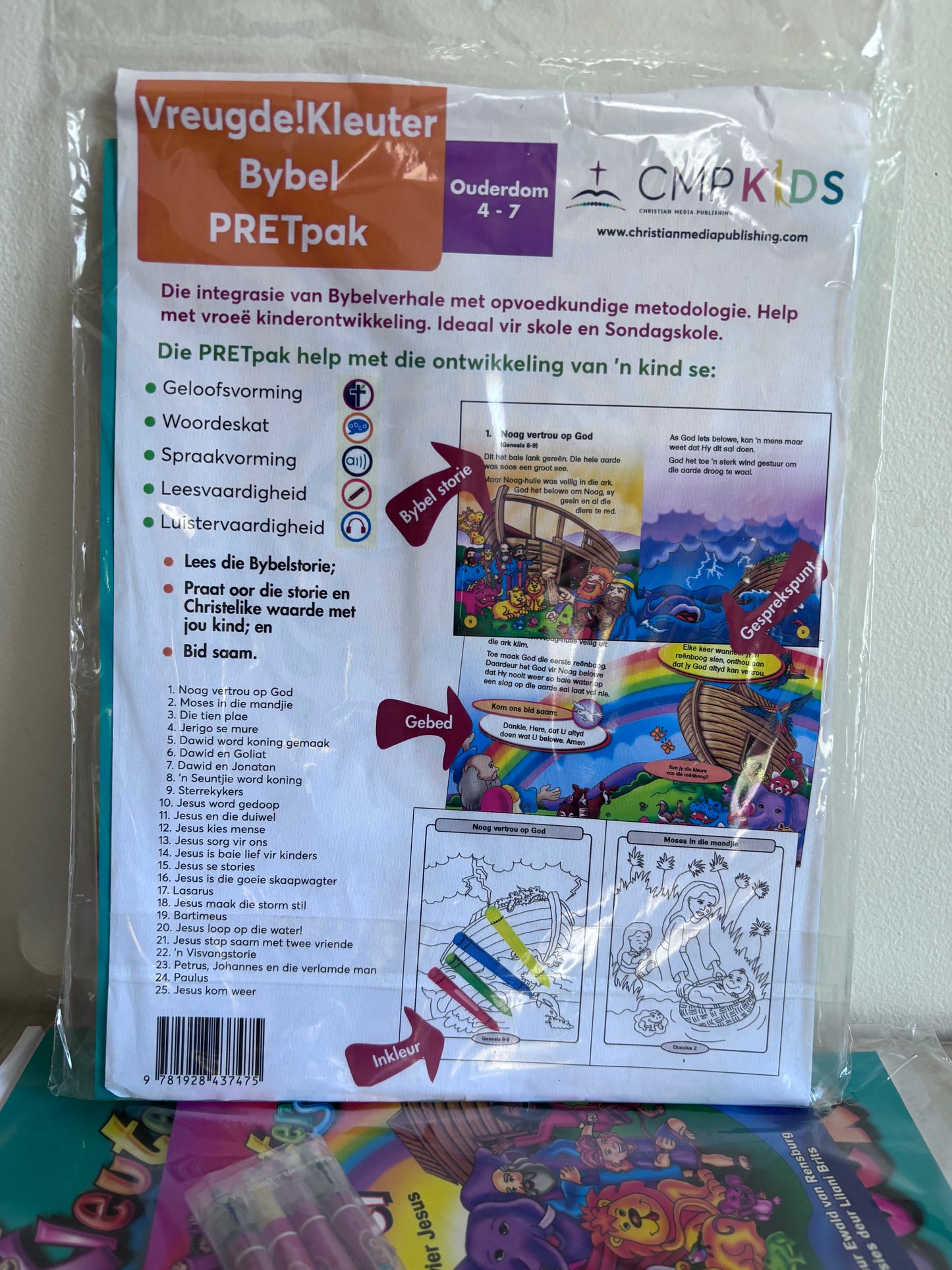 Vreugde!Kleuters Bybel Pretpak
