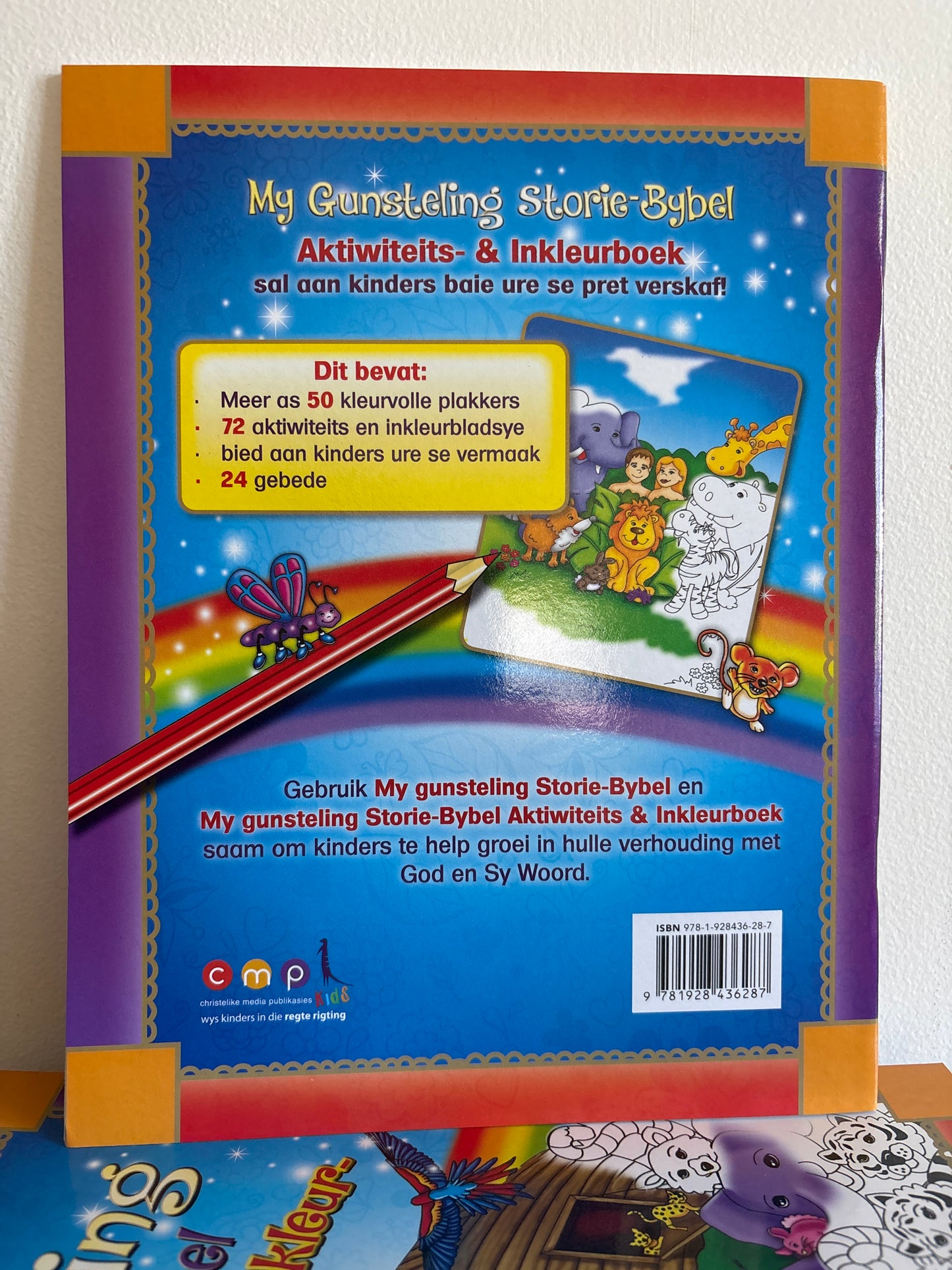 My Gunsteling Storie-Bybel Aktiwiteits- en Inkleurboek