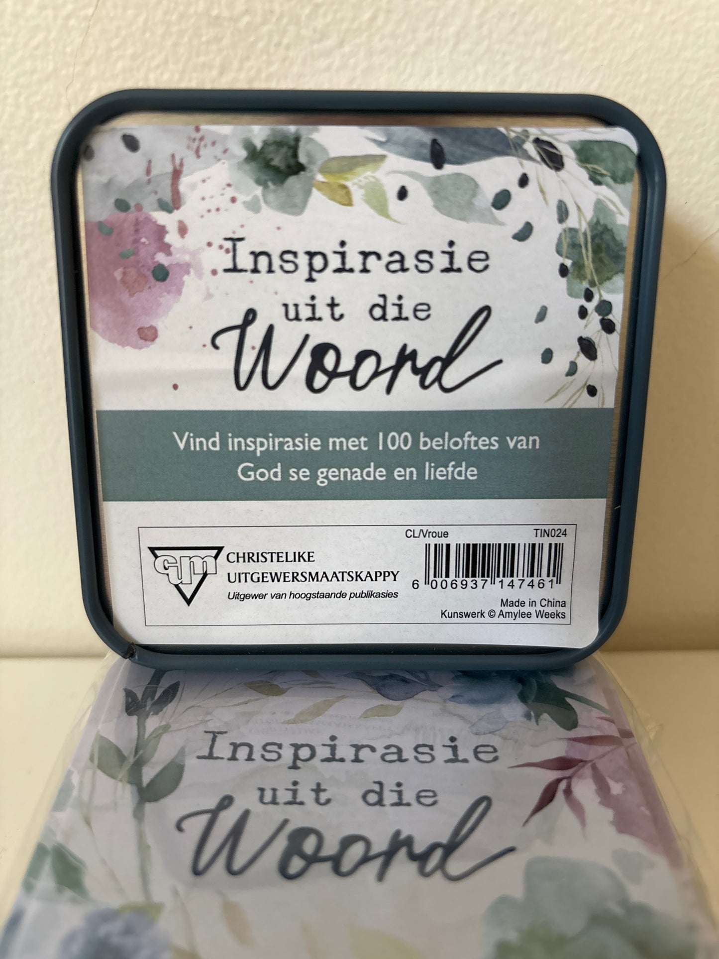 Inspirasie uit die Woord - blikkie met 100 beloftes