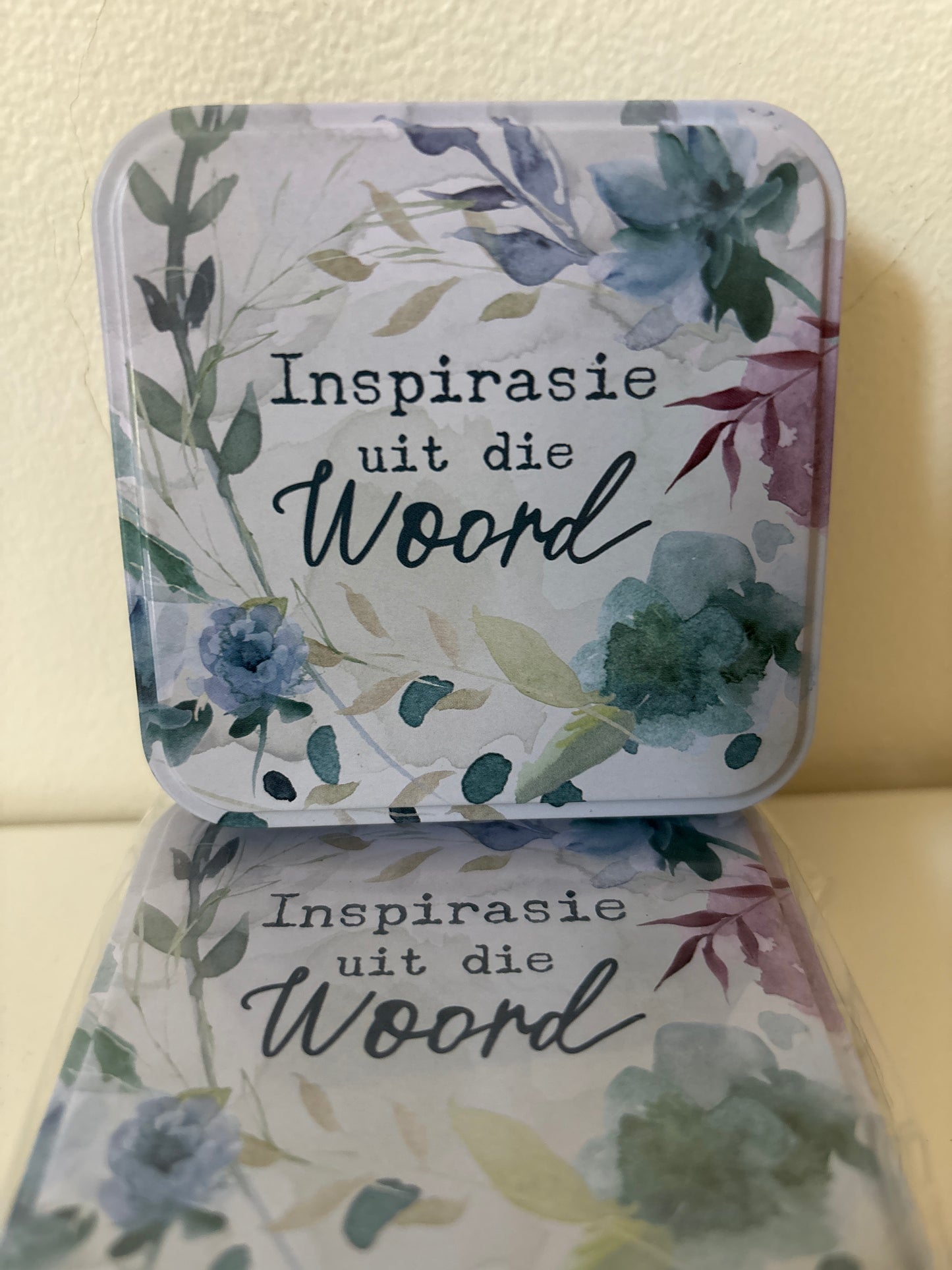 Inspirasie uit die Woord - blikkie met 100 beloftes