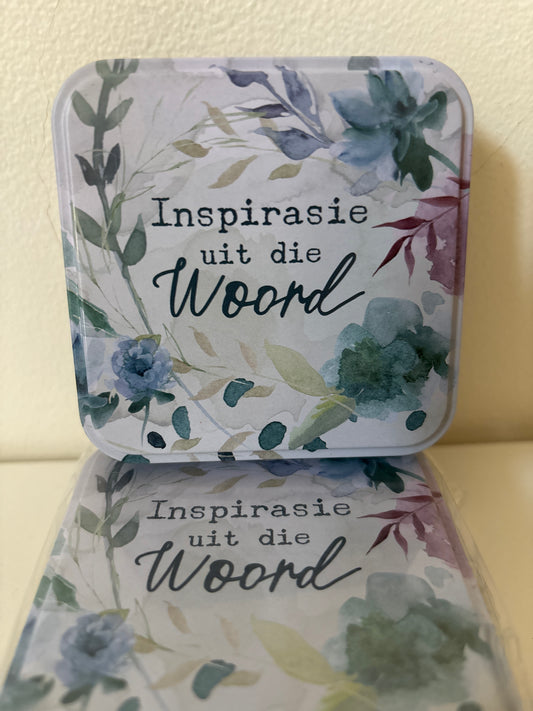 Inspirasie uit die Woord - blikkie met 100 beloftes