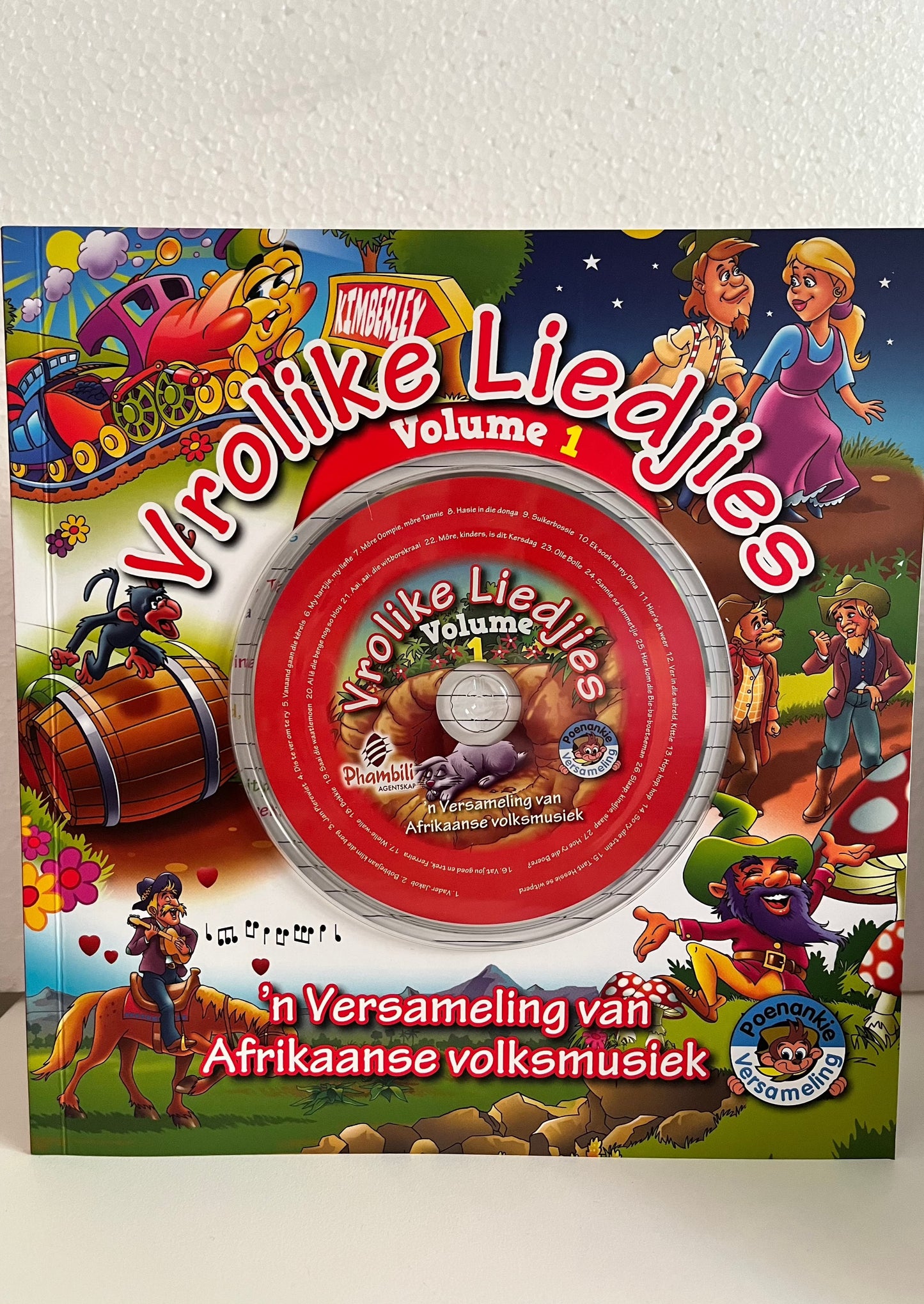 Vrolike Liedjies Volume 1 CD-boek