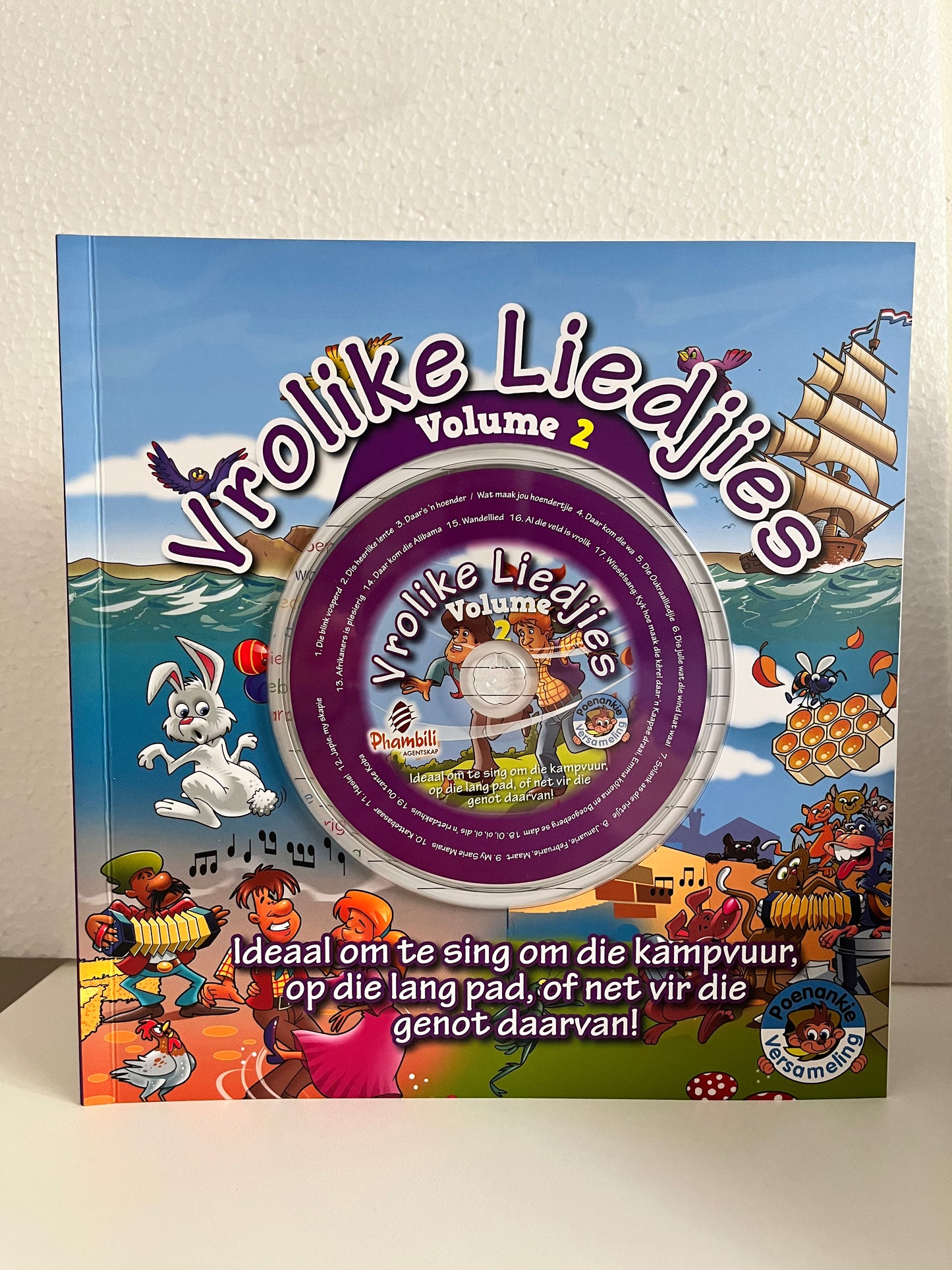 Vrolike Liedjies Volume 2 CD-boek