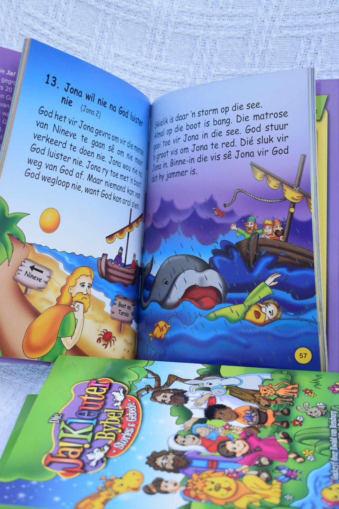 Ja! Kleuter Bybel Stories En Gebede