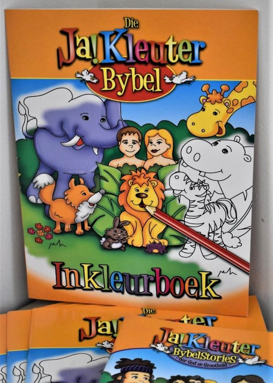Ja! Kleuter Bybel Inkleurboek