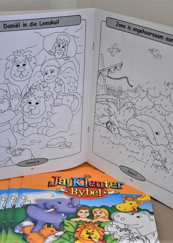 Ja! Kleuter Bybel Inkleurboek